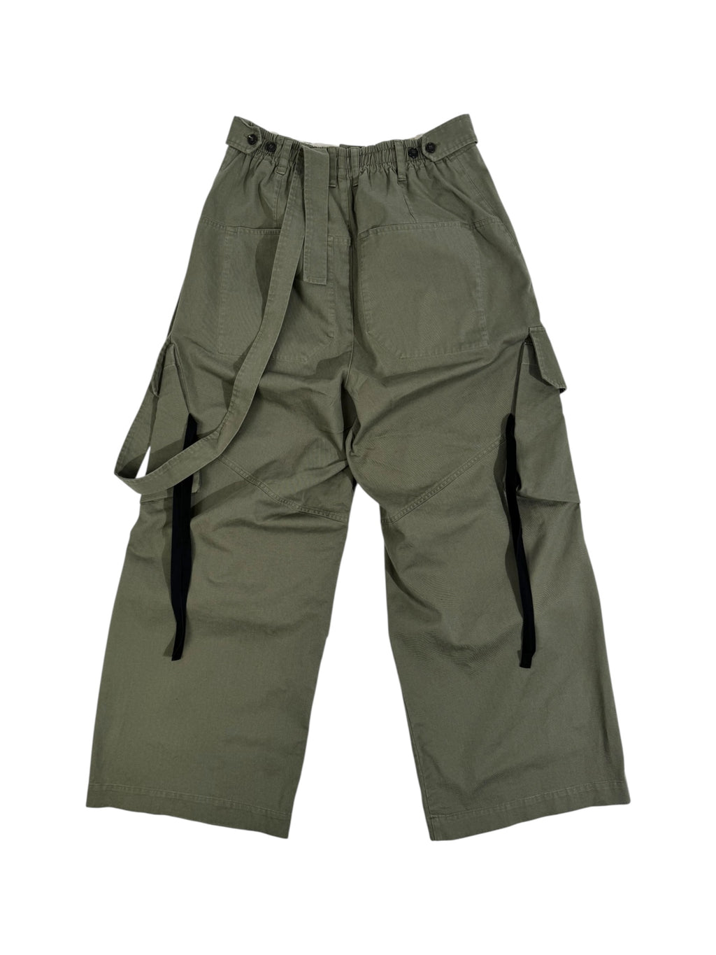 WIDE LEG CARO PANT