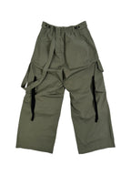 WIDE LEG CARO PANT