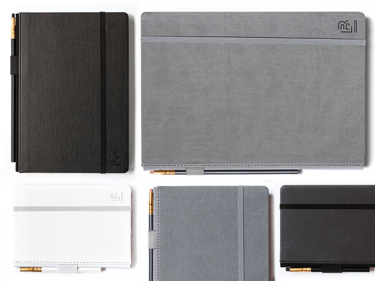 Blackwing Medium (A5) Slate Notebook - White: Blank