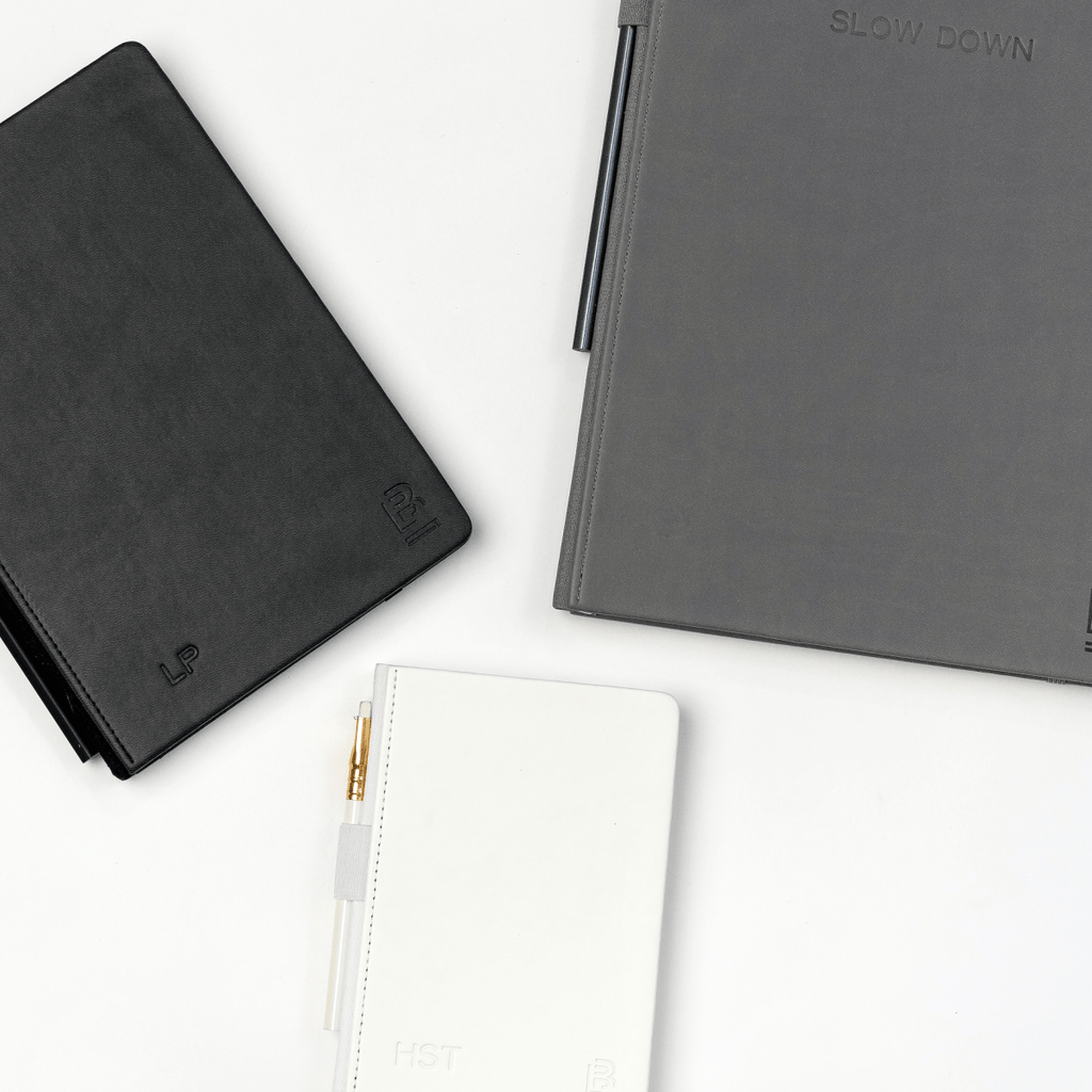Blackwing Medium (A5) Slate Notebook - White: Blank