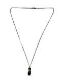 OVERLAP NECKLACE W/ RUBY