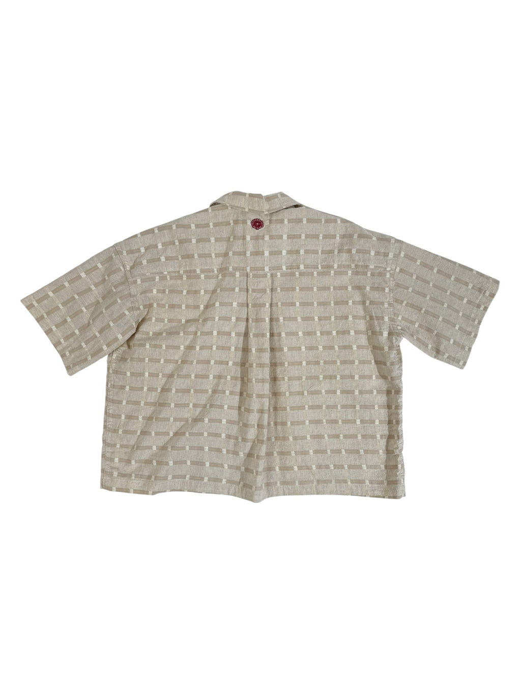 GRID PRINT SHIRT