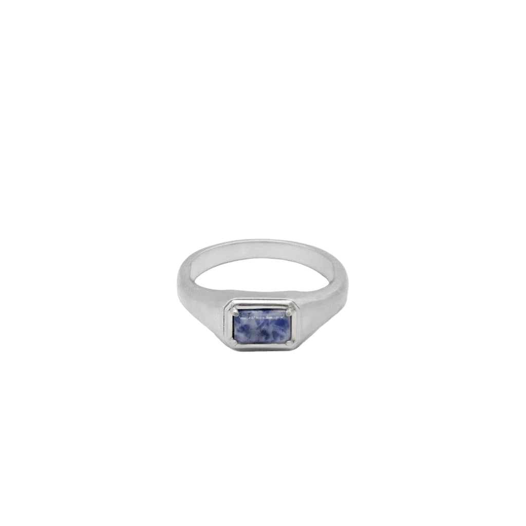 BLUE JASPER RING