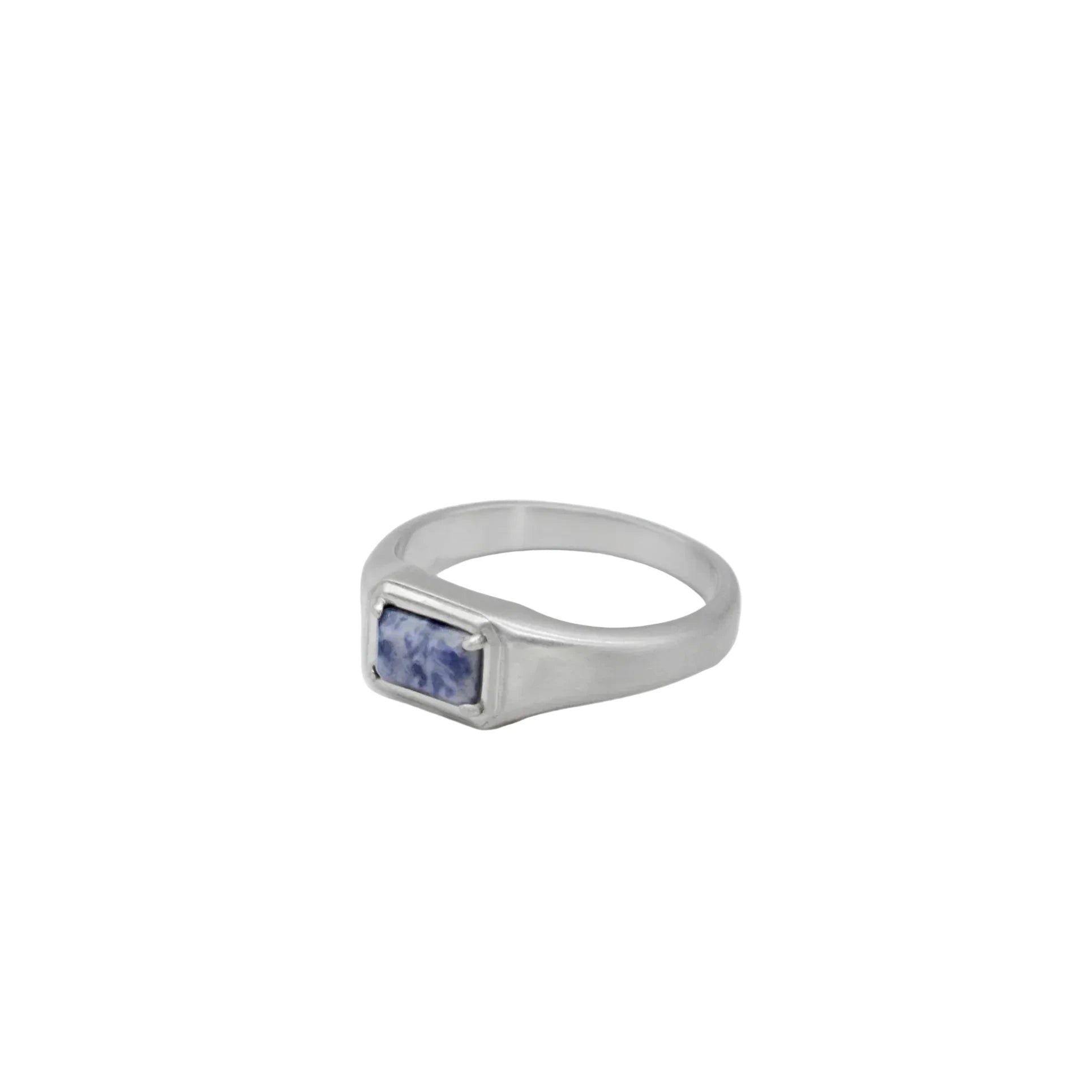 BLUE JASPER RING