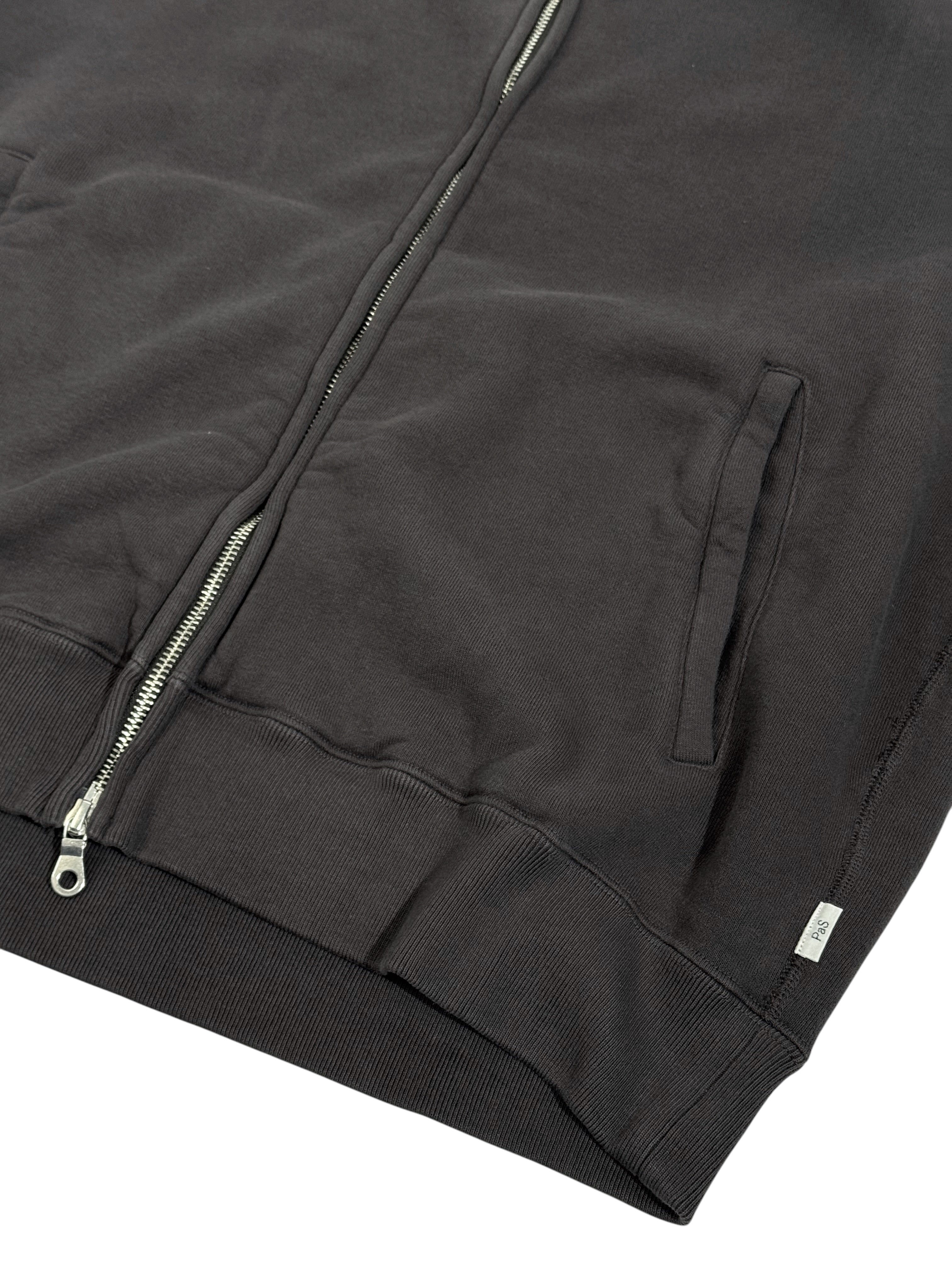 LOOP WHEEL TRACK JACKET / CHAR