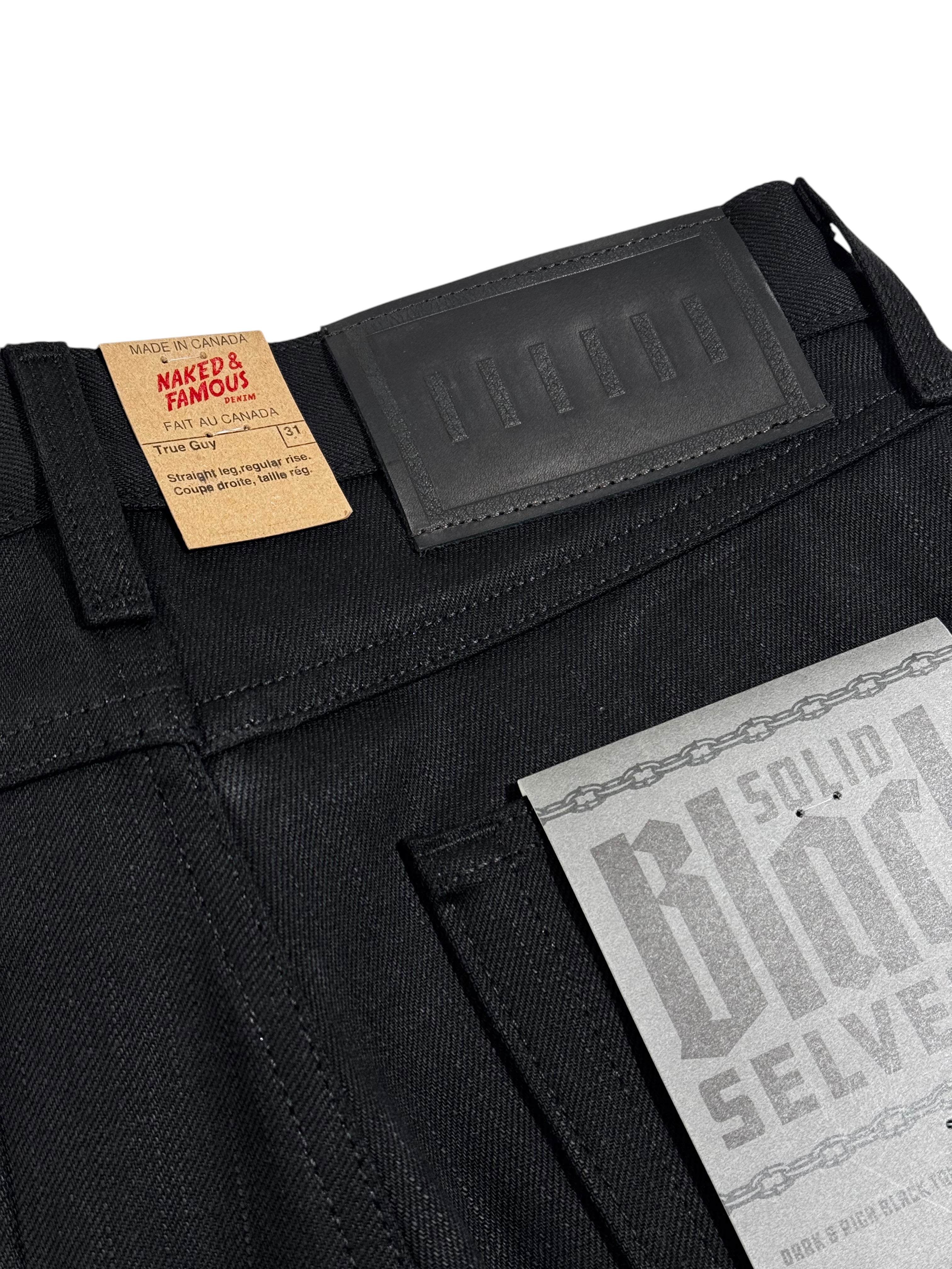 TRUE GUY / BLACK SELVEDGE