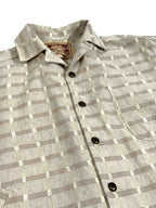 GRID PRINT SHIRT
