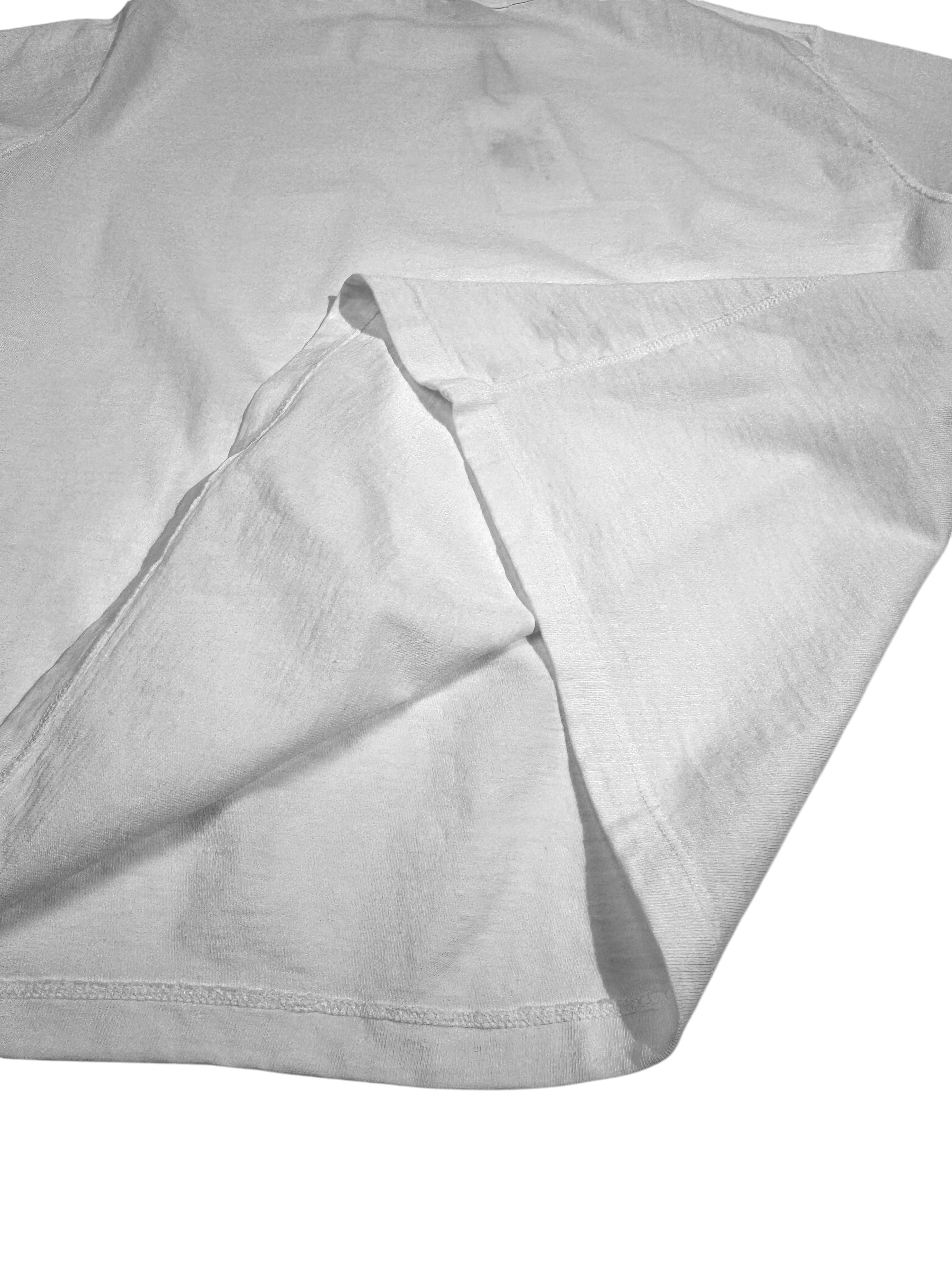 SLUB COTTON TEE / WHITE