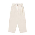 TWO TUCK DENIM PANTS / ECRU