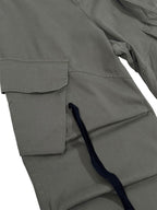 WIDE LEG CARO PANT