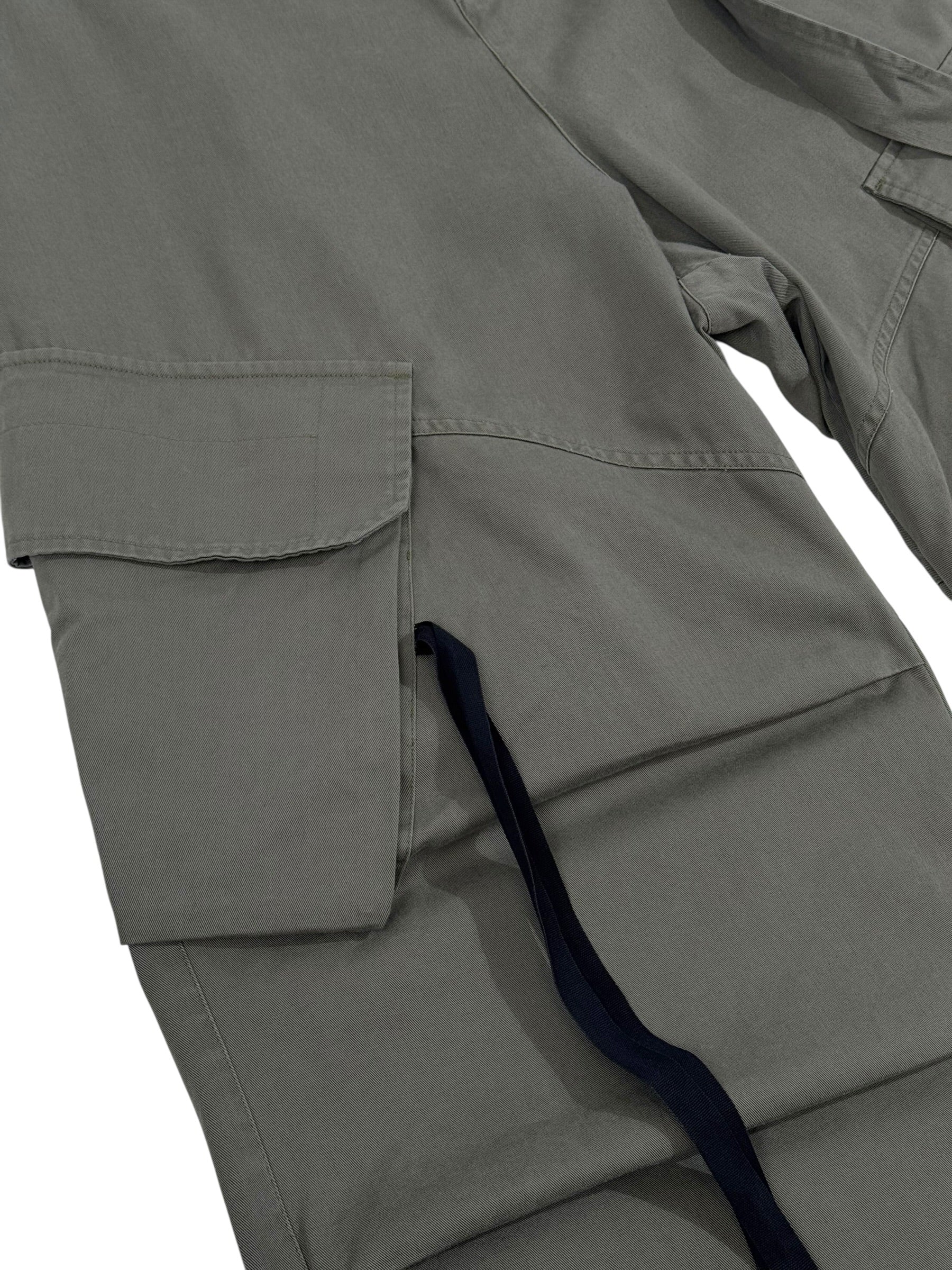 WIDE LEG CARO PANT