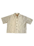 GRID PRINT SHIRT