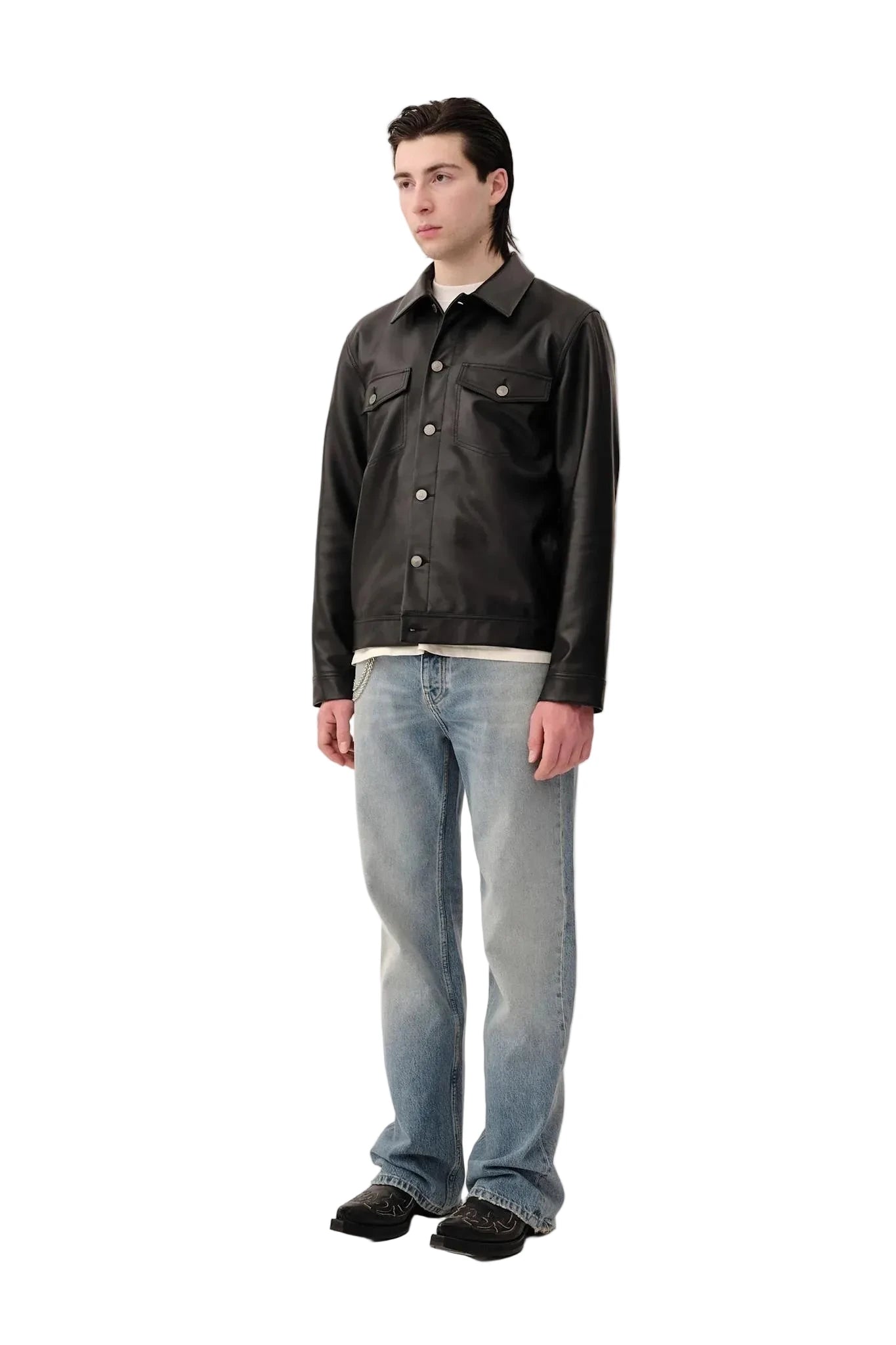 CLAYTON LEATHER JACKET