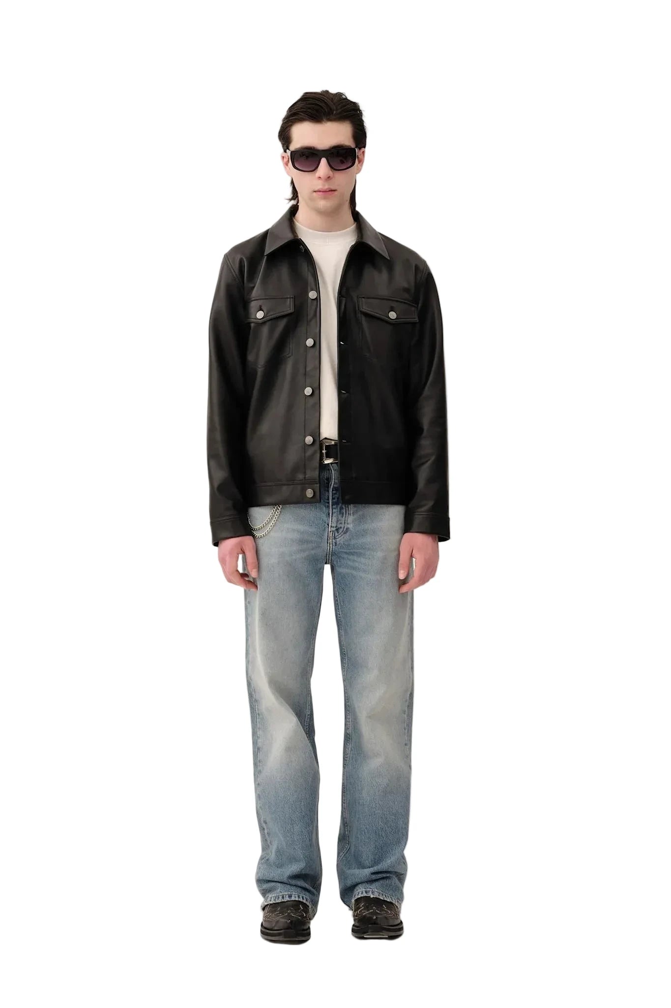 CLAYTON LEATHER JACKET