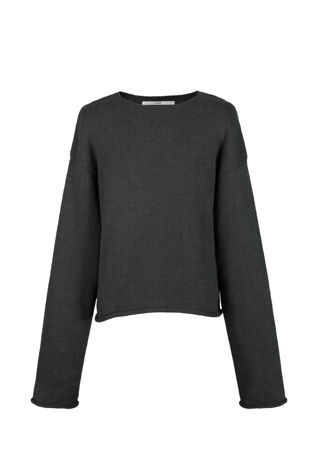 NATURAL COTTON KNIT SWEATER