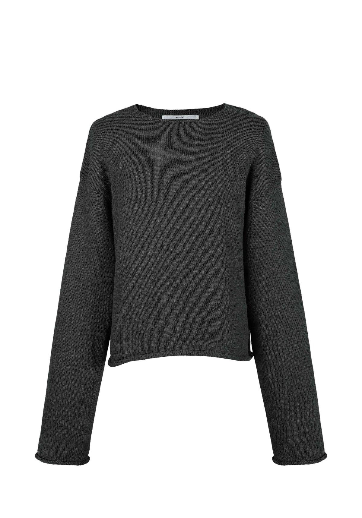 NATURAL COTTON KNIT SWEATER