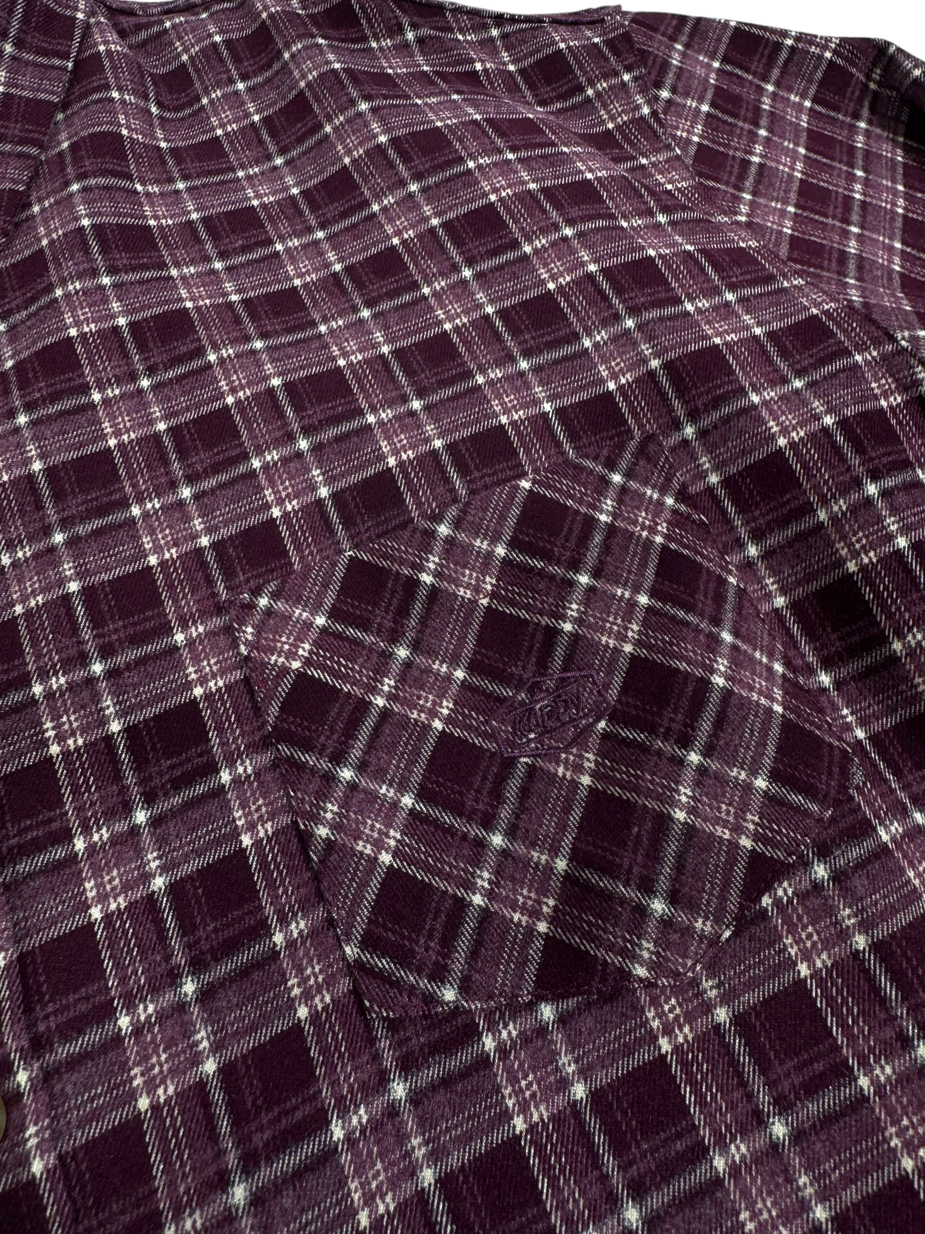 FLANNEL / PLUM