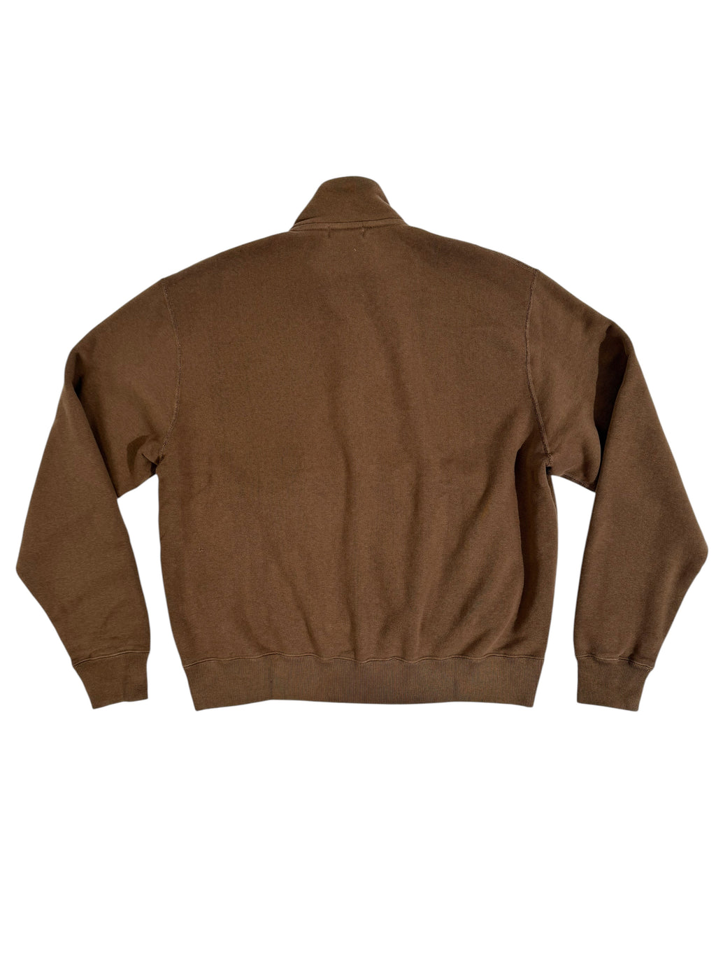 LOOP WHEEL TRACK JACKET / BRN