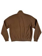 LOOP WHEEL TRACK JACKET / BRN