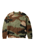 CAMO MOHAIR SWEATER