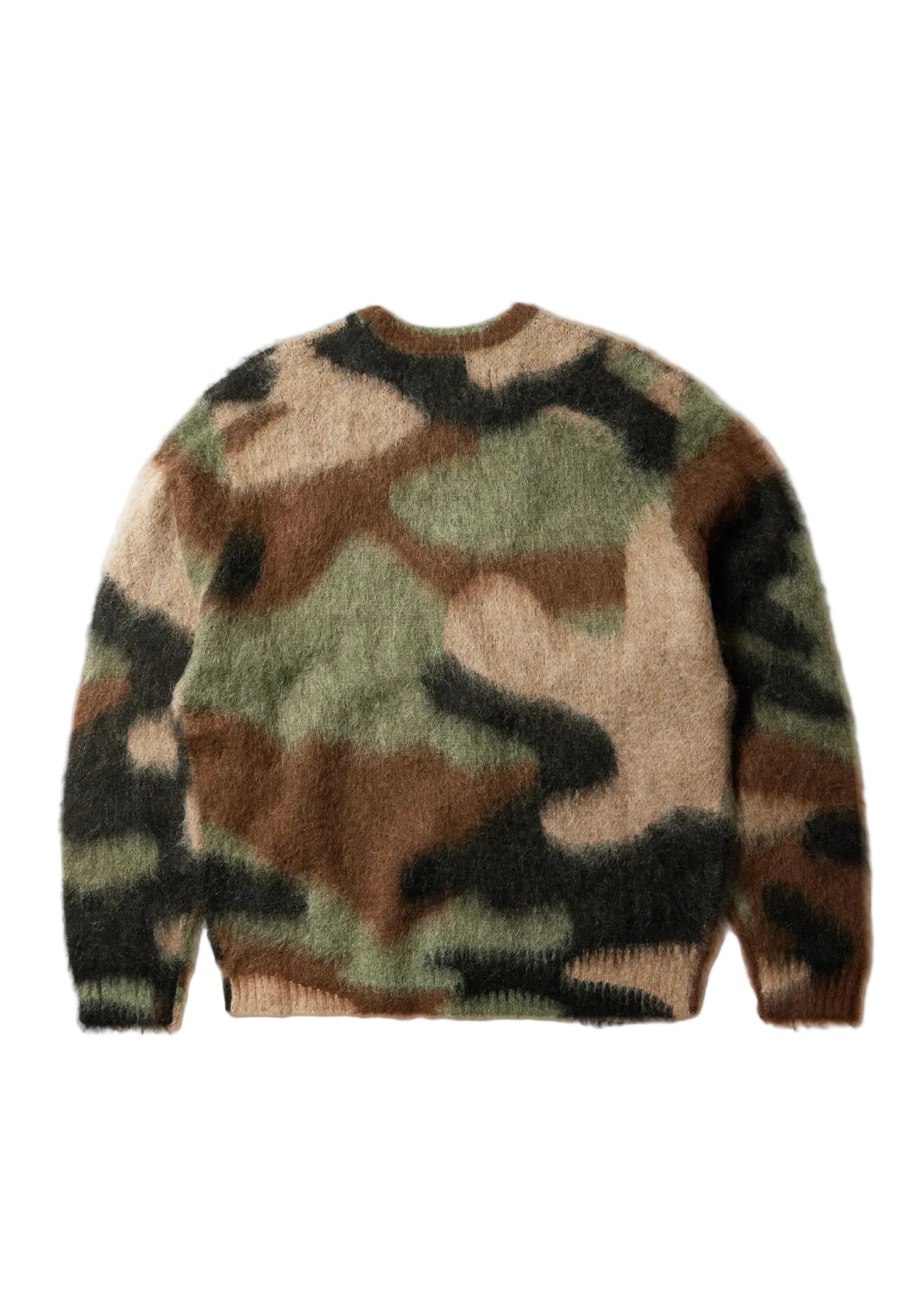 CAMO MOHAIR SWEATER