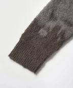 MOHAIR SPLATTER CARDIGAN