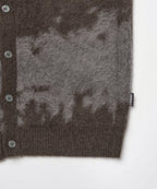 MOHAIR SPLATTER CARDIGAN