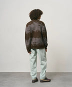 MOHAIR SPLATTER CARDIGAN