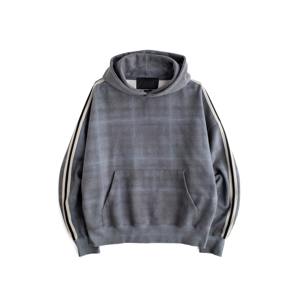 HAZE PLAID HOODIE