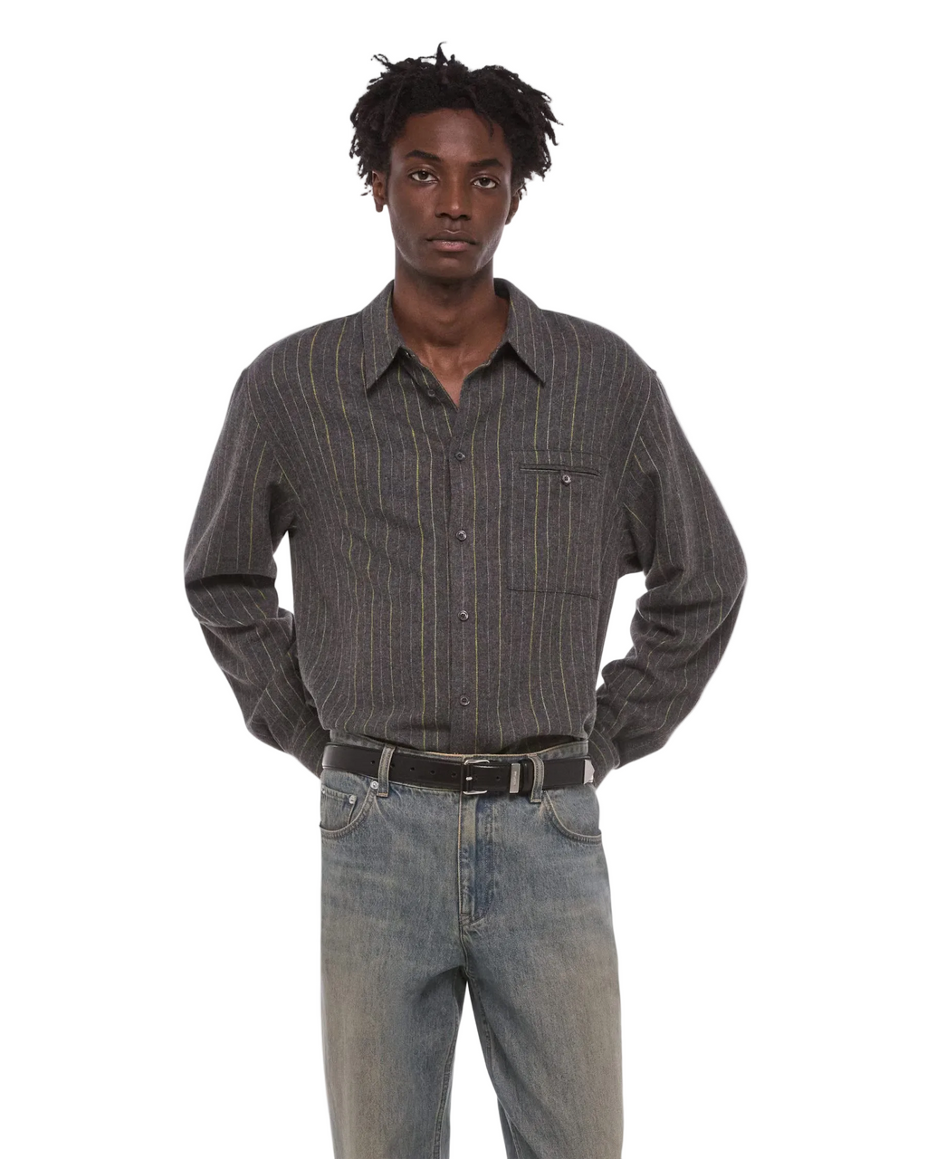 RELAXED STRIPE SHIRT
