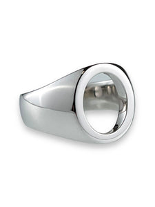 OVAL SIGNET / OPEN RING