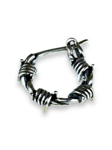 BARBED WIRE EARRING