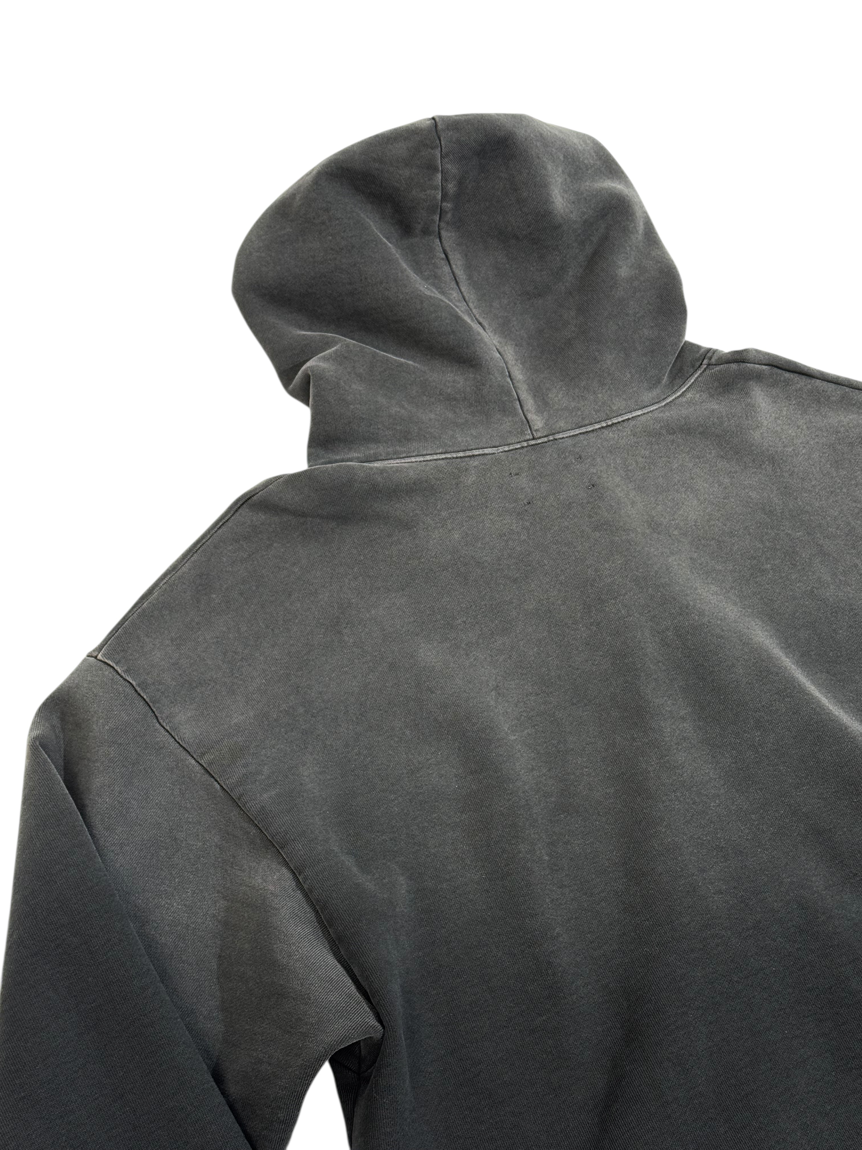 THRASHED REZNOR ZIP HOODIE
