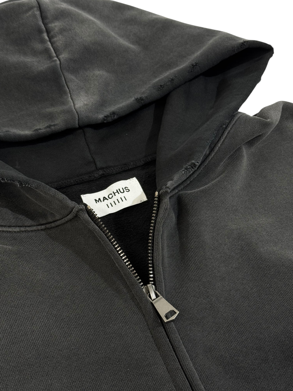 THRASHED REZNOR ZIP HOODIE