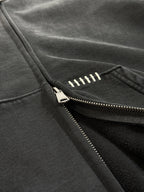 THRASHED REZNOR ZIP HOODIE