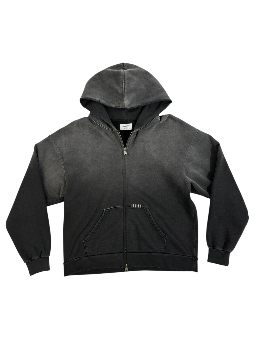 THRASHED REZNOR ZIP HOODIE