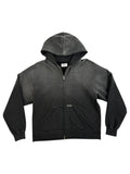 THRASHED REZNOR ZIP HOODIE