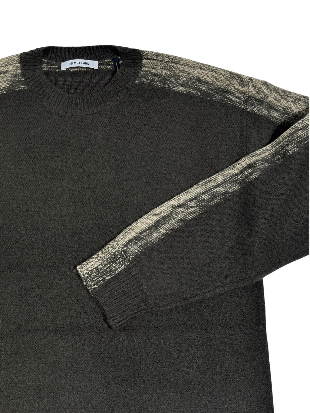 WOOL STRIPE CREW