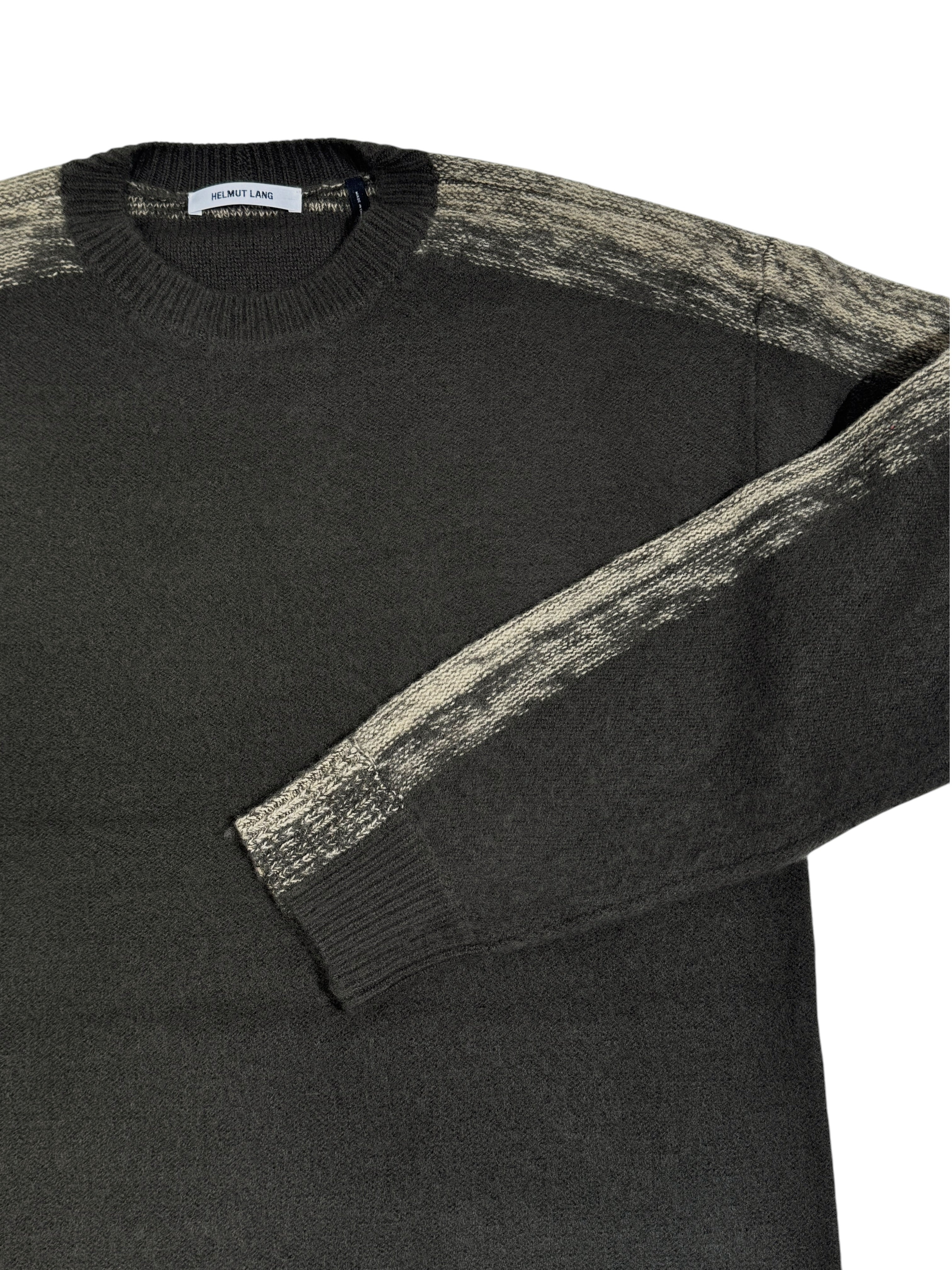 WOOL STRIPE CREW