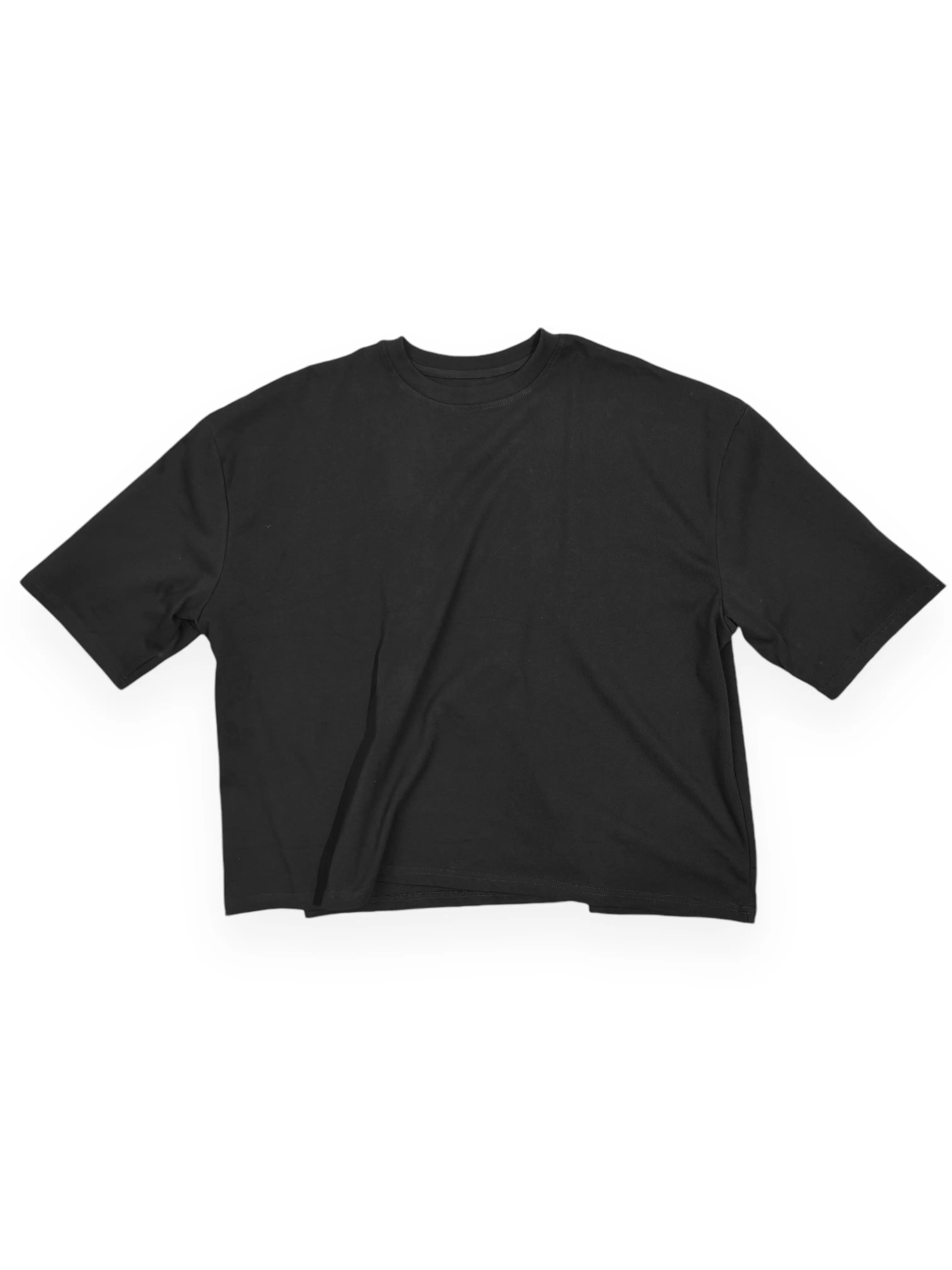 THE BOX TEE / PURE BLACK MACHUS private label