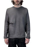 OMBRE FADE SCAR SWEATER