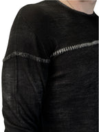 HORIZONTAL SCAR SWEATER