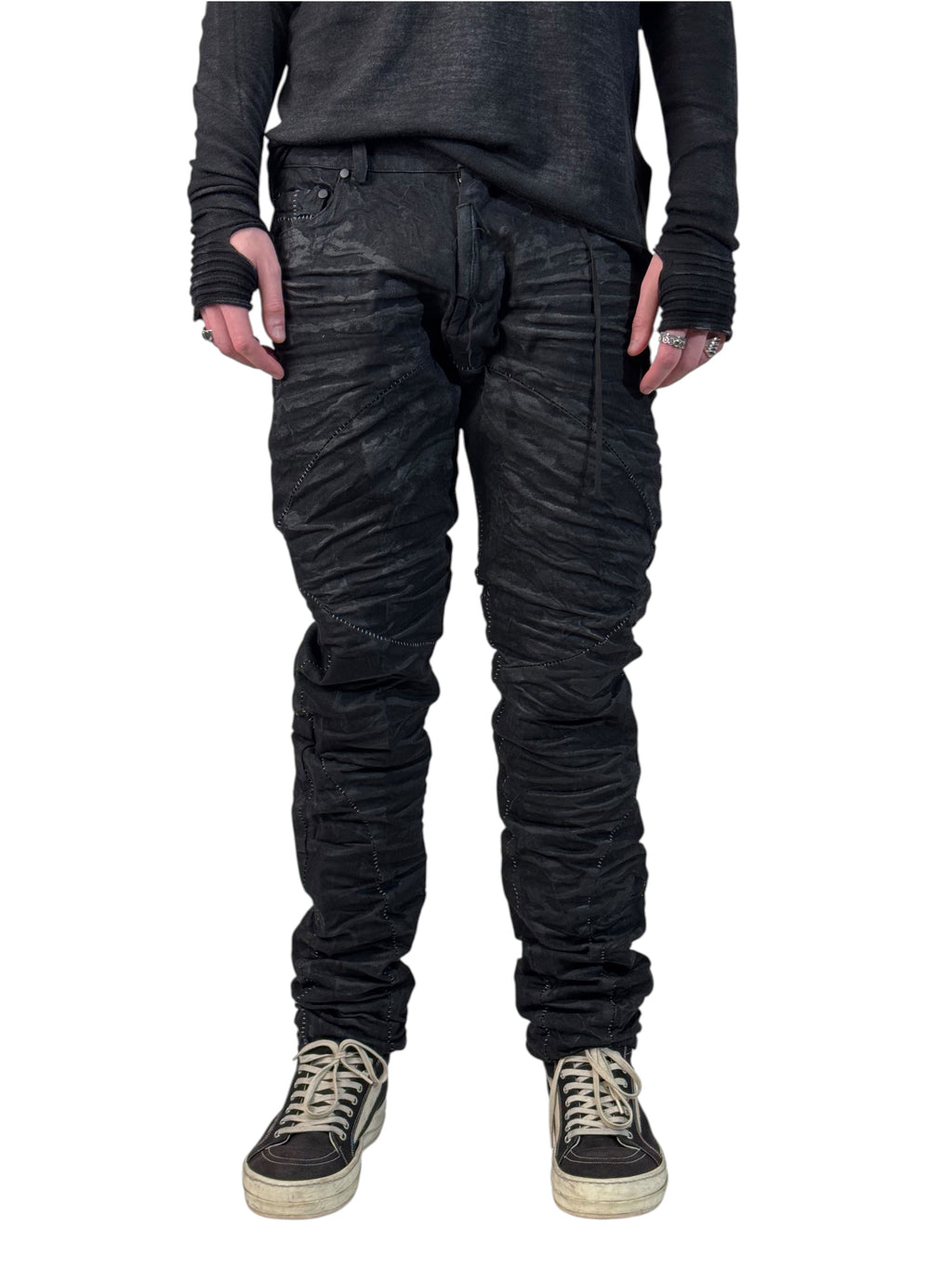 WAXED DENIM