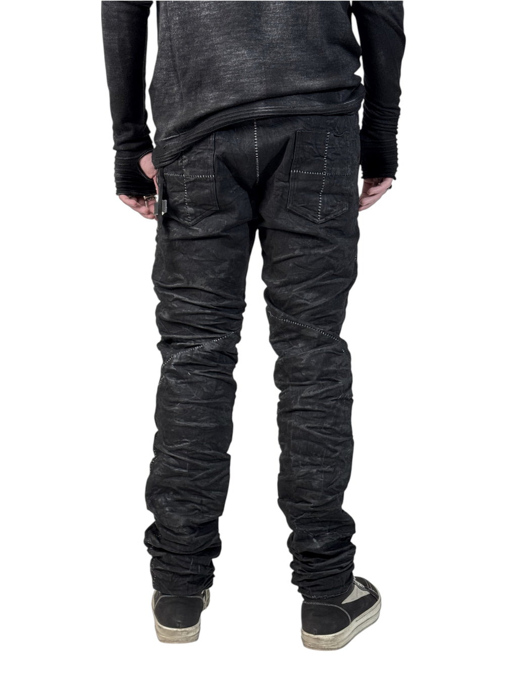 WAXED DENIM