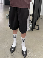 PANEL PLEAT SHORTS