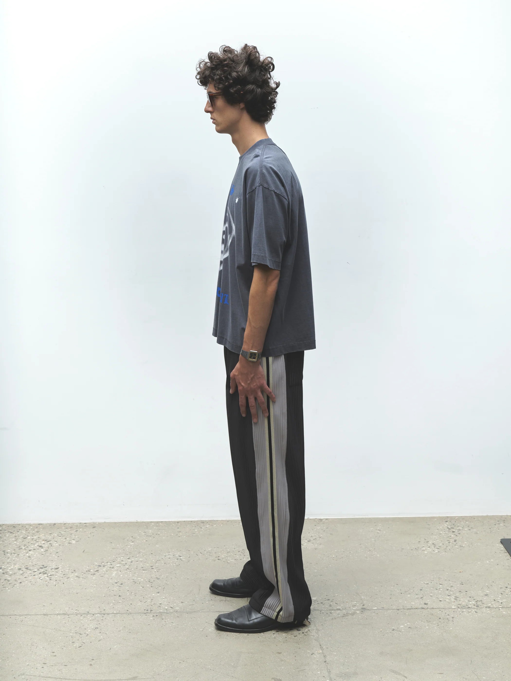 PANEL PLEAT PANTS