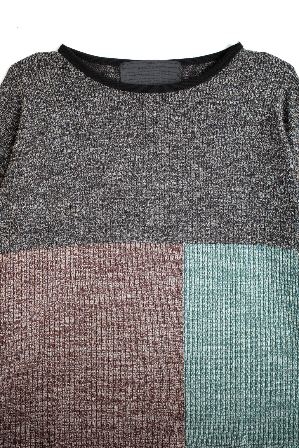 PANELED KNIT