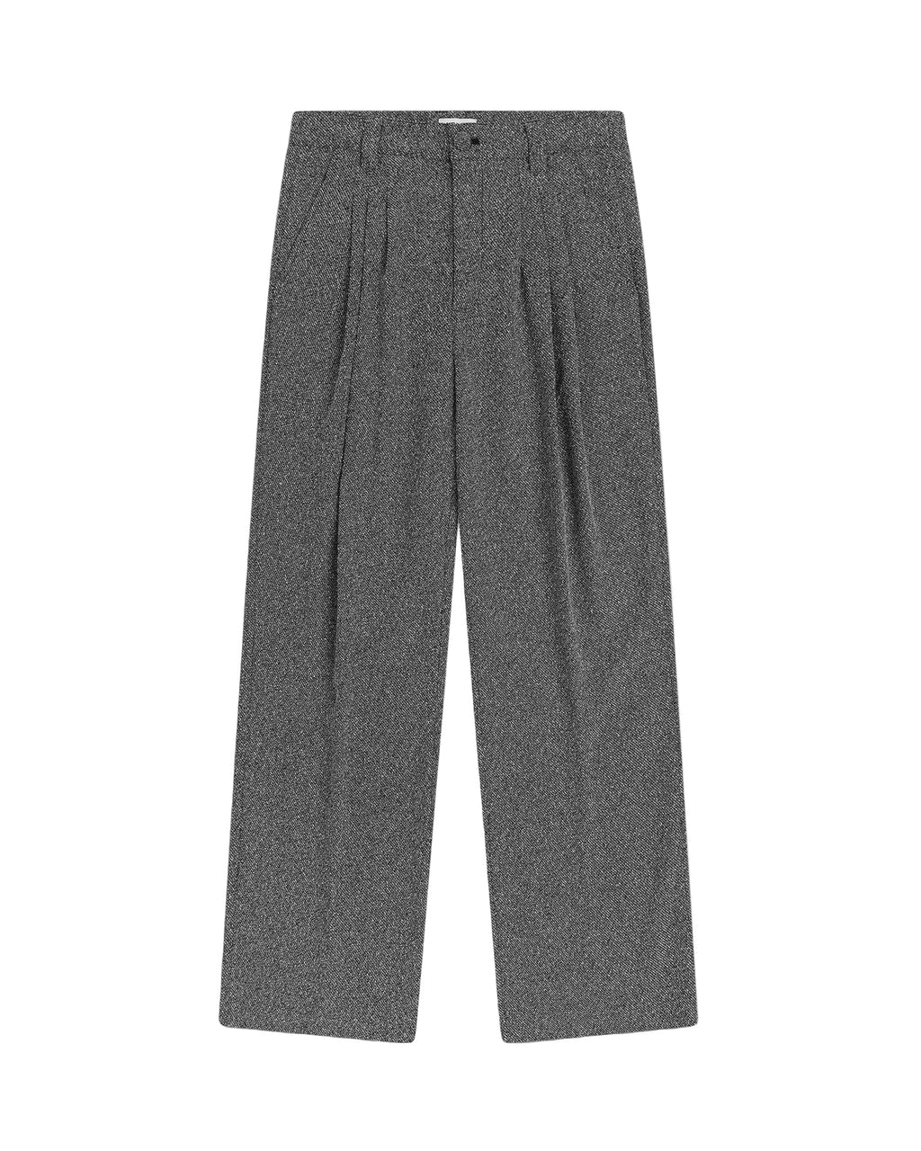 TRIPLE PLEAT STATIC TROUSER