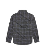 ECO LONG PLAID SHIRT