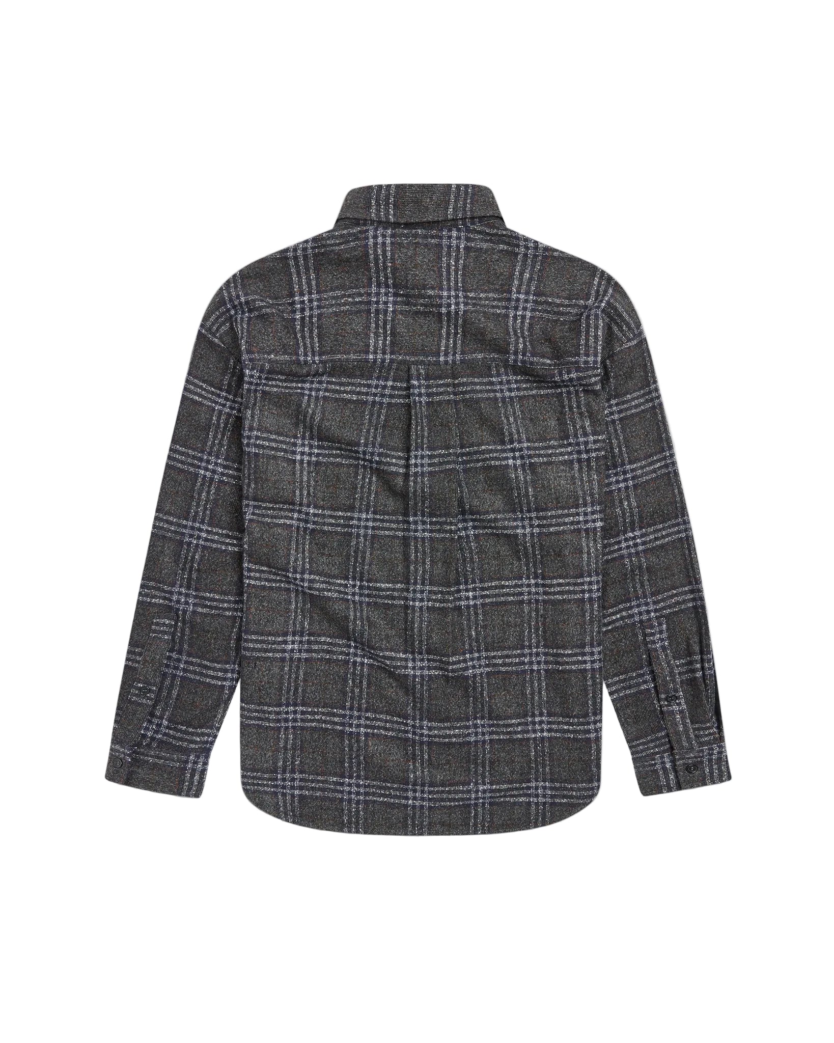 ECO LONG PLAID SHIRT